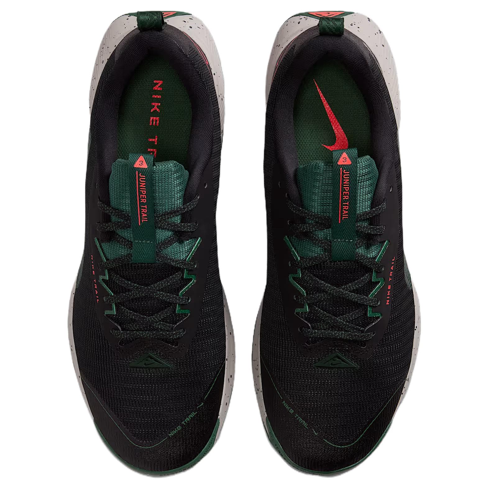 Кроссовки для бега Nike Juniper Trail 3 Устойчивые к истиранию Низкие кроссовки для бега по пересеченной местности Мужские Черные - изображение 3