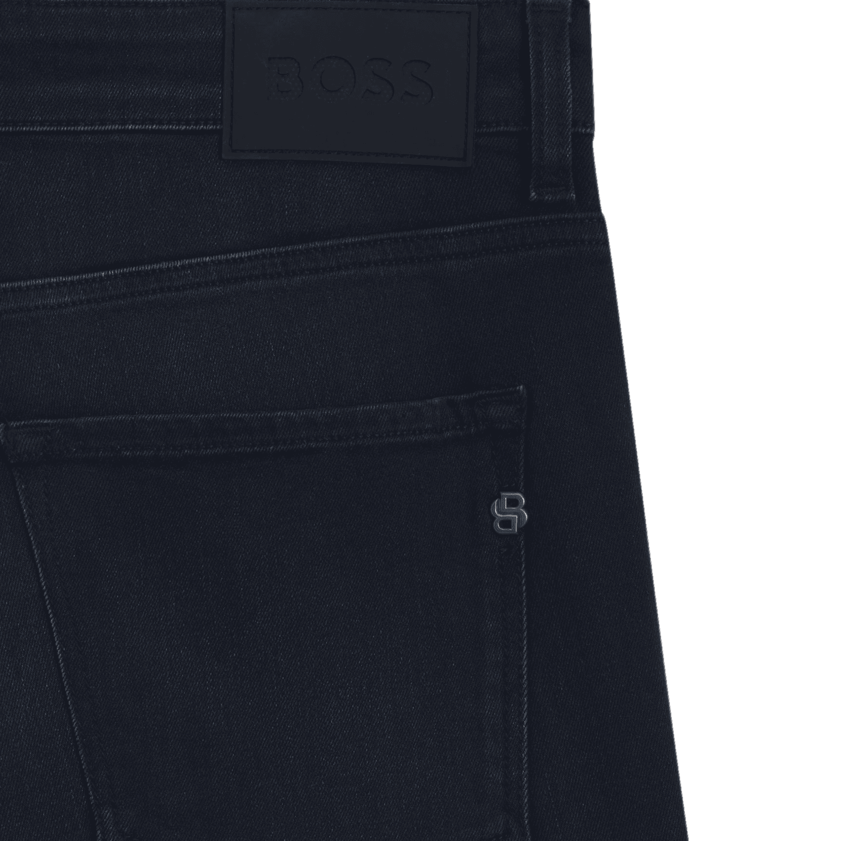 Штаны Hugo Boss Темно-синие мужские джинсы - изображение 6