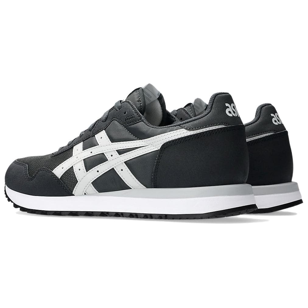 Кроссовки Asics Tiger Runner II Устойчивые к истиранию Низкие Повседневные Беговые Кроссовки Унисекс Графитовый Серый - изображение 4
