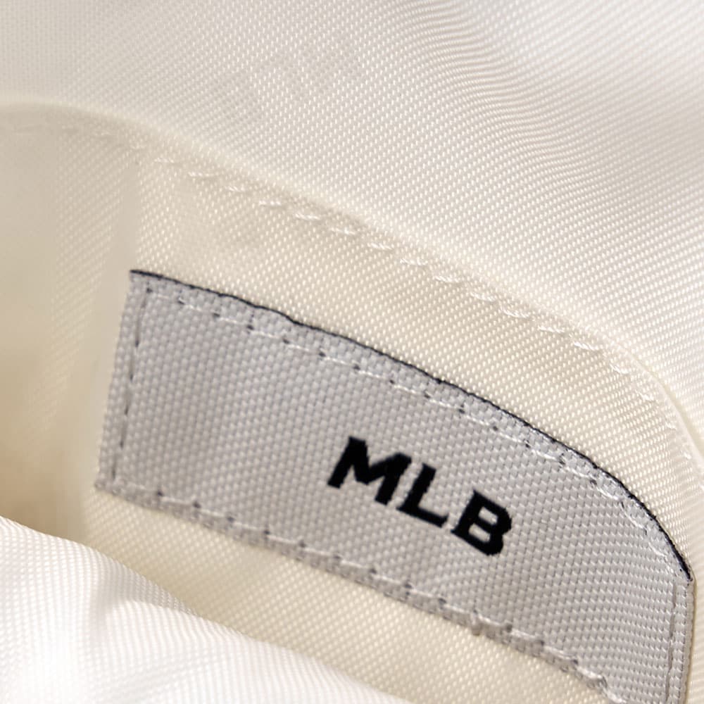 Мини-сумка MLB New York Yankees Нейлоновая Сумка через плечо Мини Женский Бежевый Черный - изображение 6