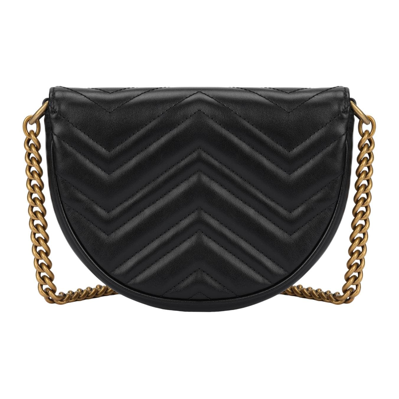 Сумка через плечо Gucci Marmont Mini Black - изображение 3