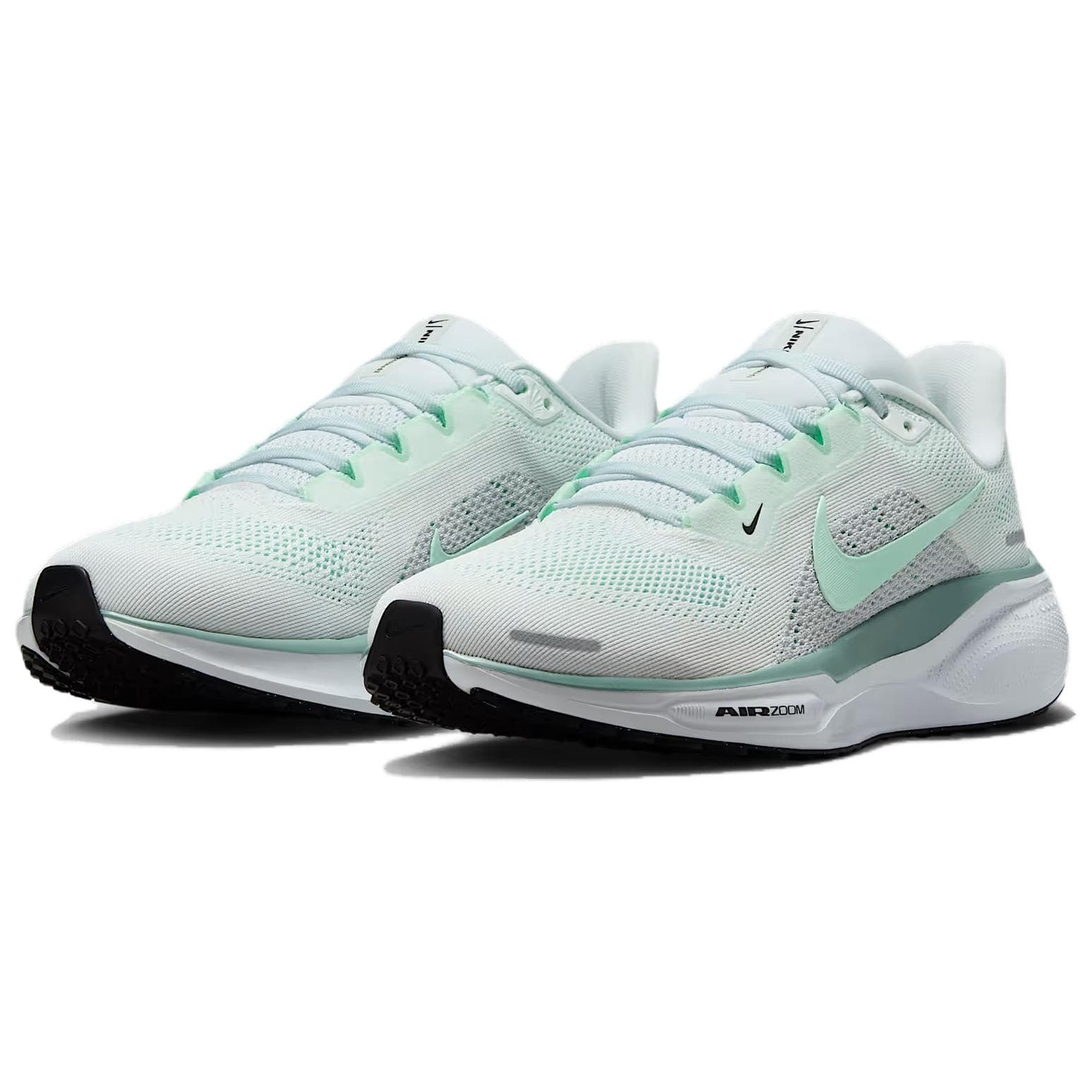 Кроссовки для бега NIKE Pegasus 41 Дышащий Low Топ ZOOM Воздух Повседневный Бег на длинные дистанции Обувь Women's White Зелёный - изображение 3