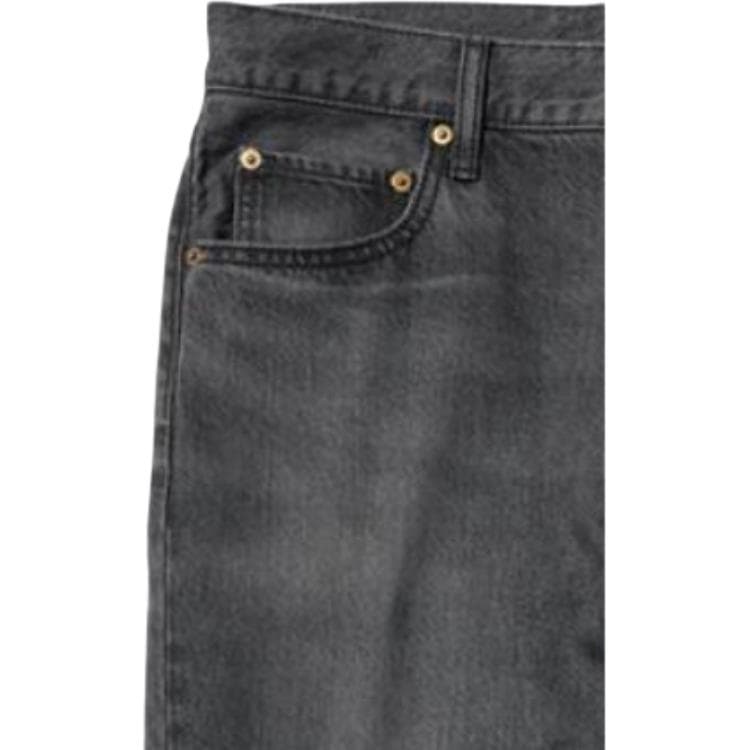 Штаны UNIQLO Lead Gray Men's Jeans UNIQLO Мужские джинсы свинцово-серого цвета - изображение 2