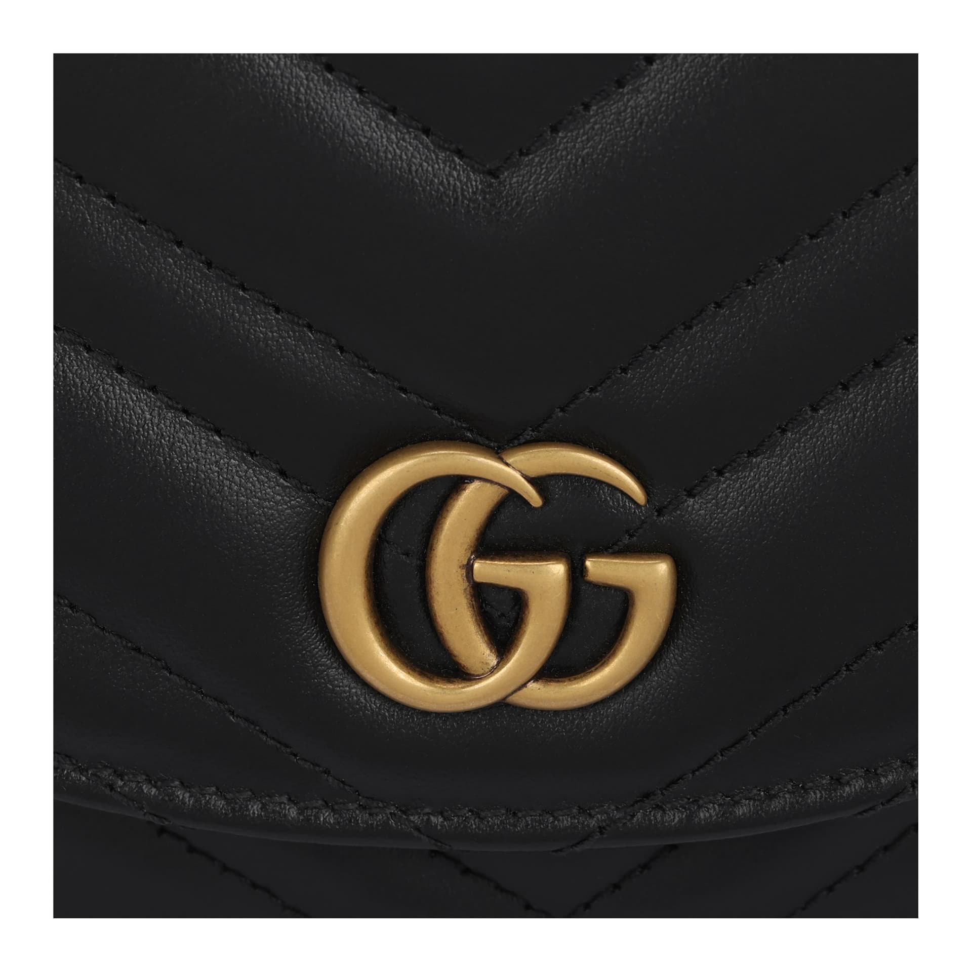 Сумка через плечо Gucci Marmont Mini Black - изображение 5