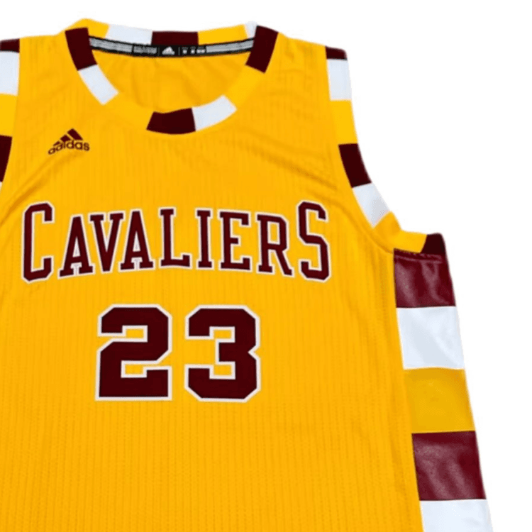 Баскетбольная майка adidas x NBA Cavaliers Yellow - изображение 3