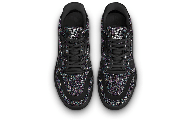 Кроссовки Louis Vuitton Trainer Black Starry - изображение 4