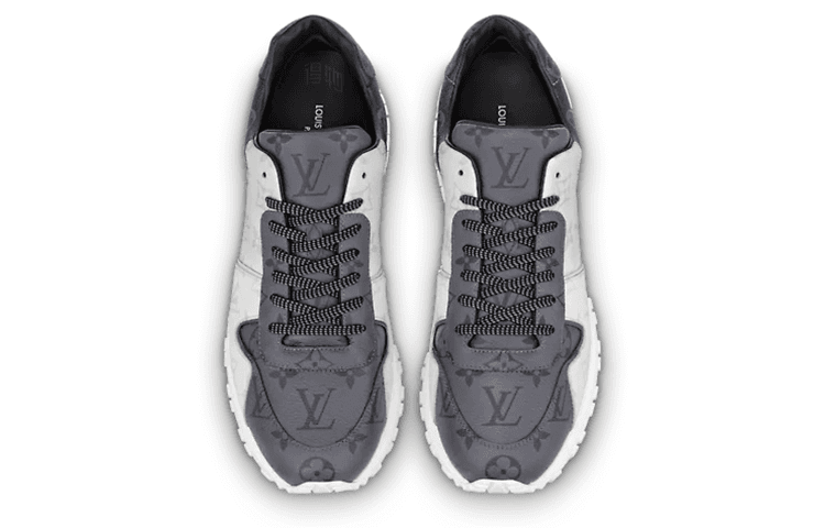 Кроссовки Louis Vuitton Run Away White Grey - изображение 3