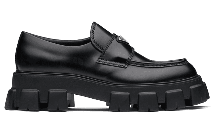 Лоферы Prada Monolith Black - изображение 2