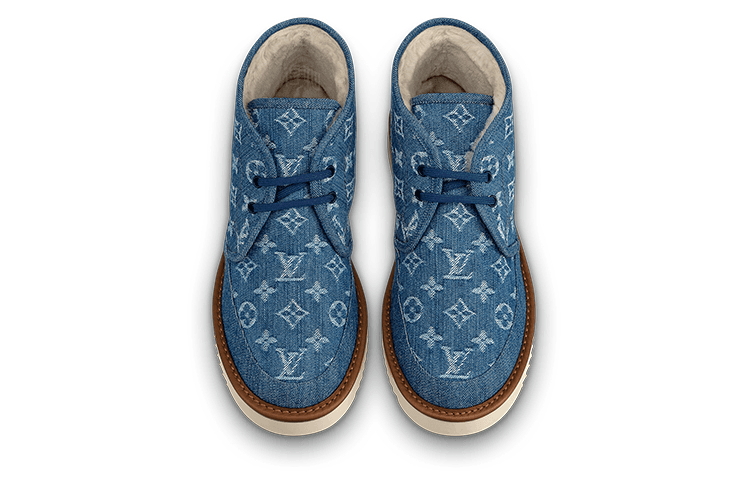 Сапоги Louis Vuitton Cosy Blue - изображение 3