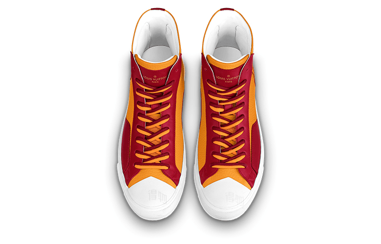 Кроссовки Louis Vuitton Tattoo High-Top Sneakers - изображение 3