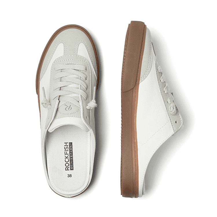 Кеды Rockfish Retro Trainer White Caramel - изображение 3