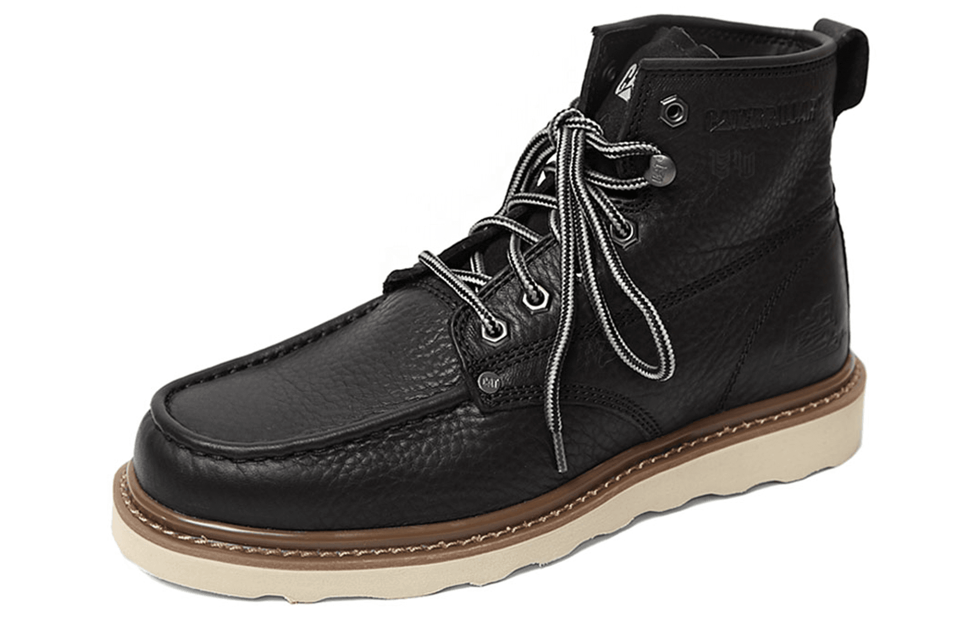 Ботинки уличные CAT Glenrock Mid Black - изображение 2