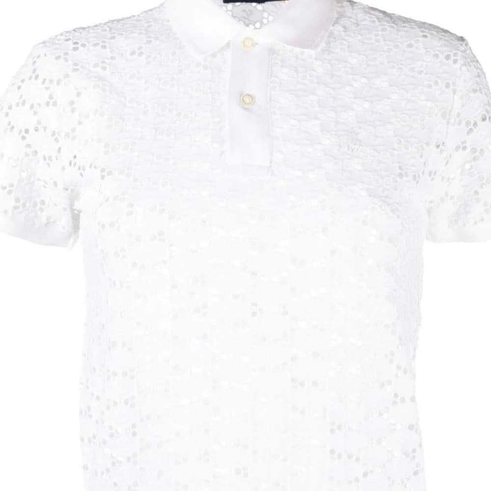 Polo Ralph Lauren Поло Женское Белое - изображение 4