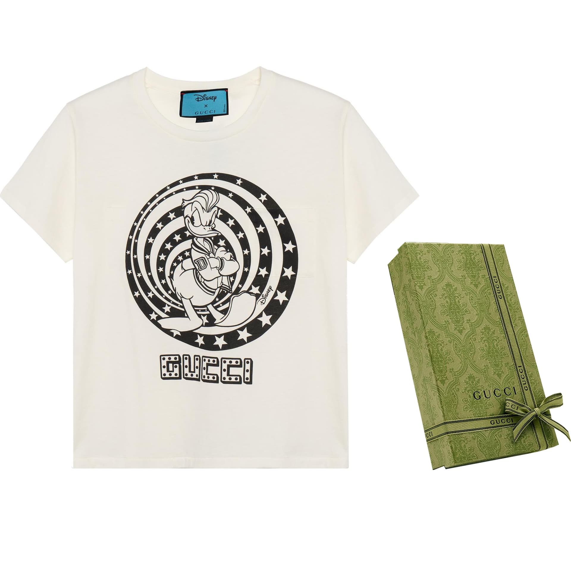 Футболка Gucci x Disney Donald Duck T-Shirt Beige - изображение 4