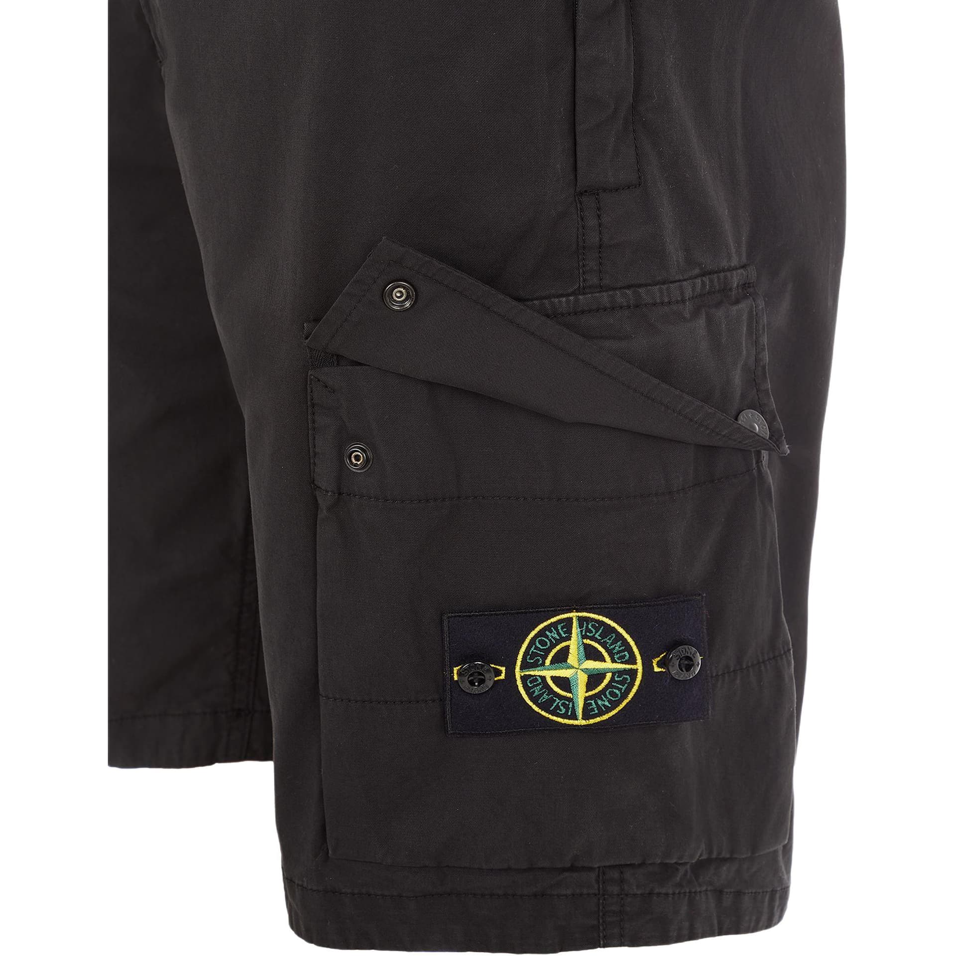 Шорты Stone Island Shorts Black - изображение 3