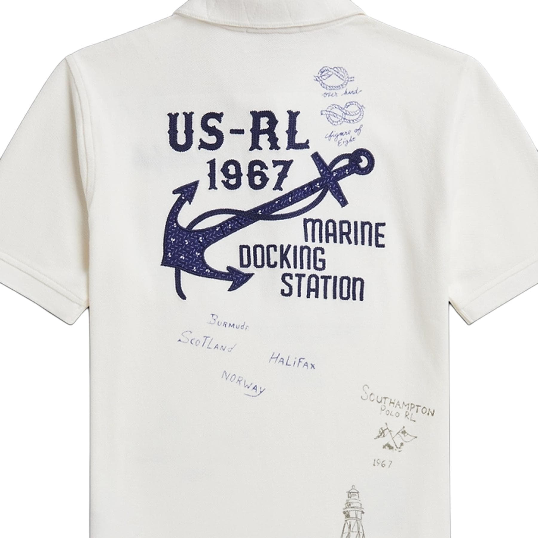 Поло Polo Ralph Lauren Белое Детское - изображение 3
