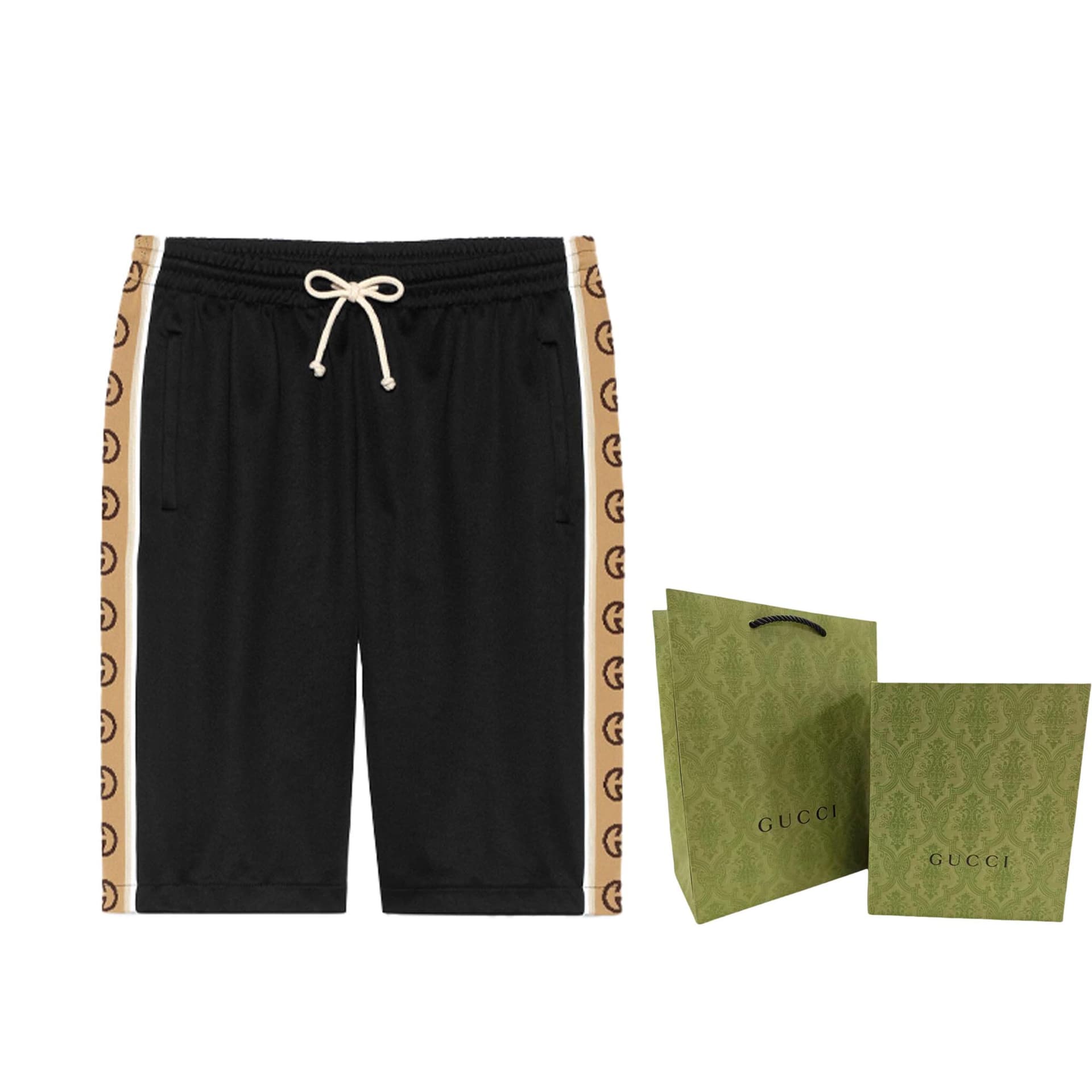 Шорты Gucci Shorts Black - изображение 5
