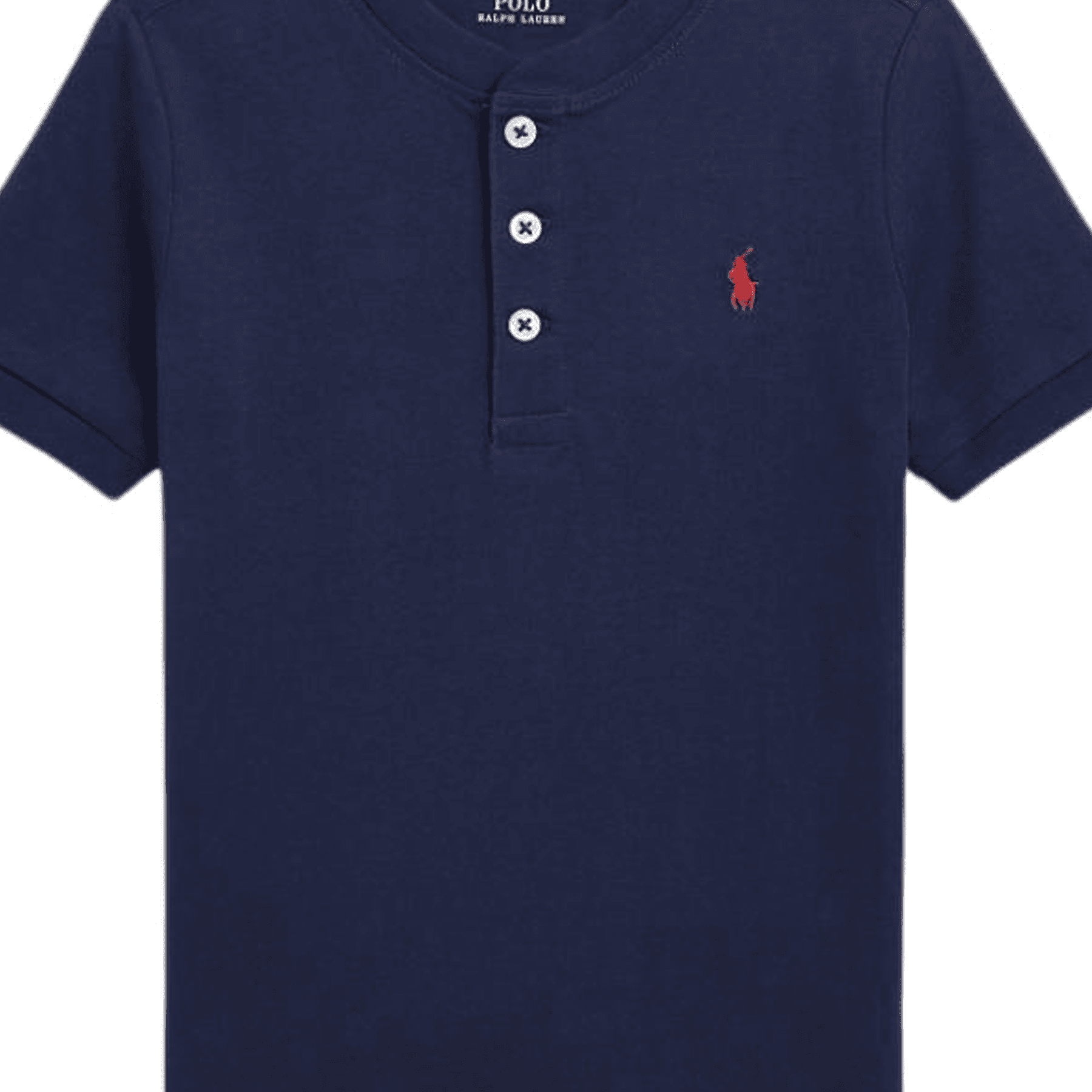 Футболка Polo Ralph Lauren T-рубашка темно-синяя детская - изображение 3