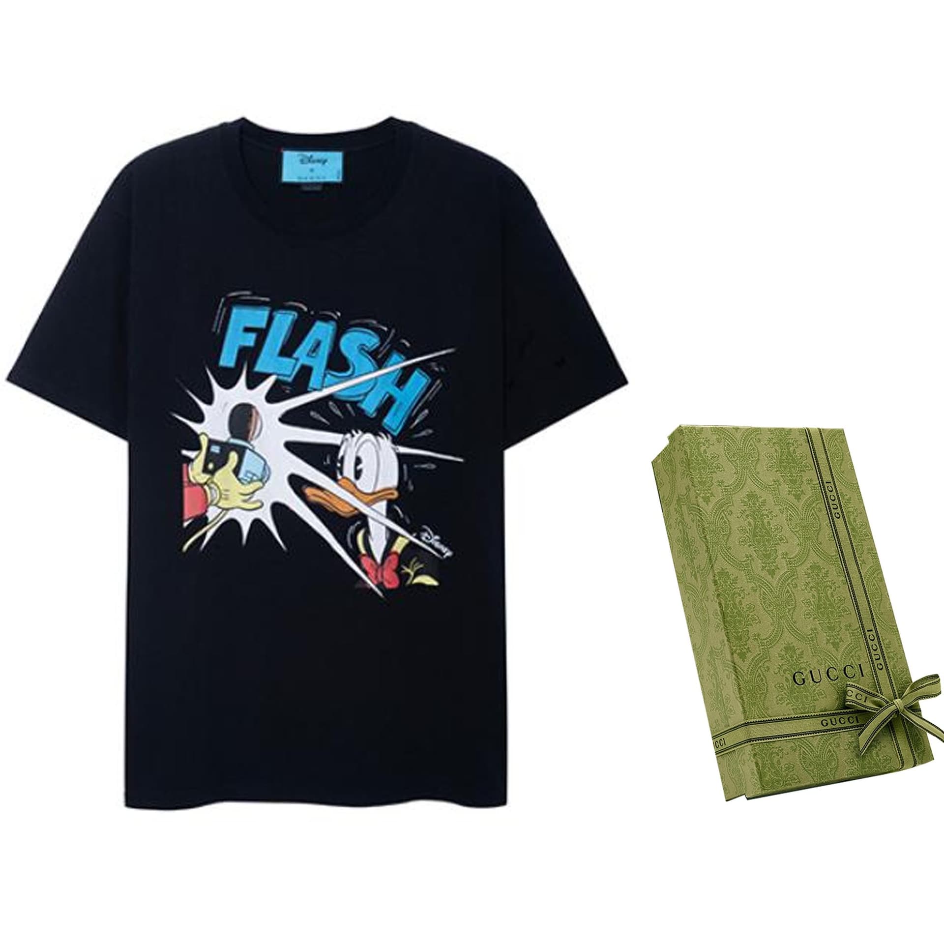 Футболка Gucci x Disney SS21 T-Shirt Black - изображение 4