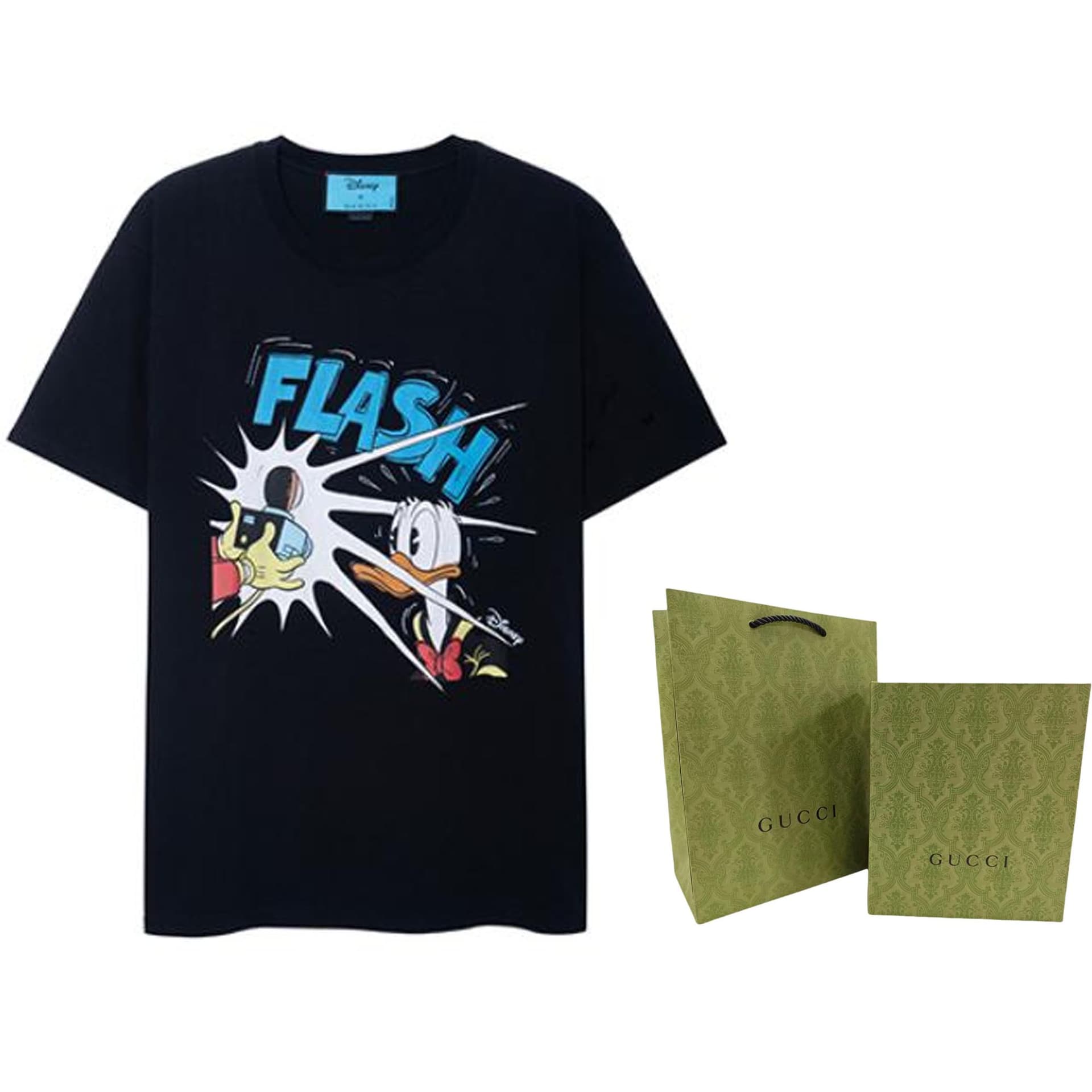 Футболка Gucci x Disney SS21 T-Shirt Black - изображение 5