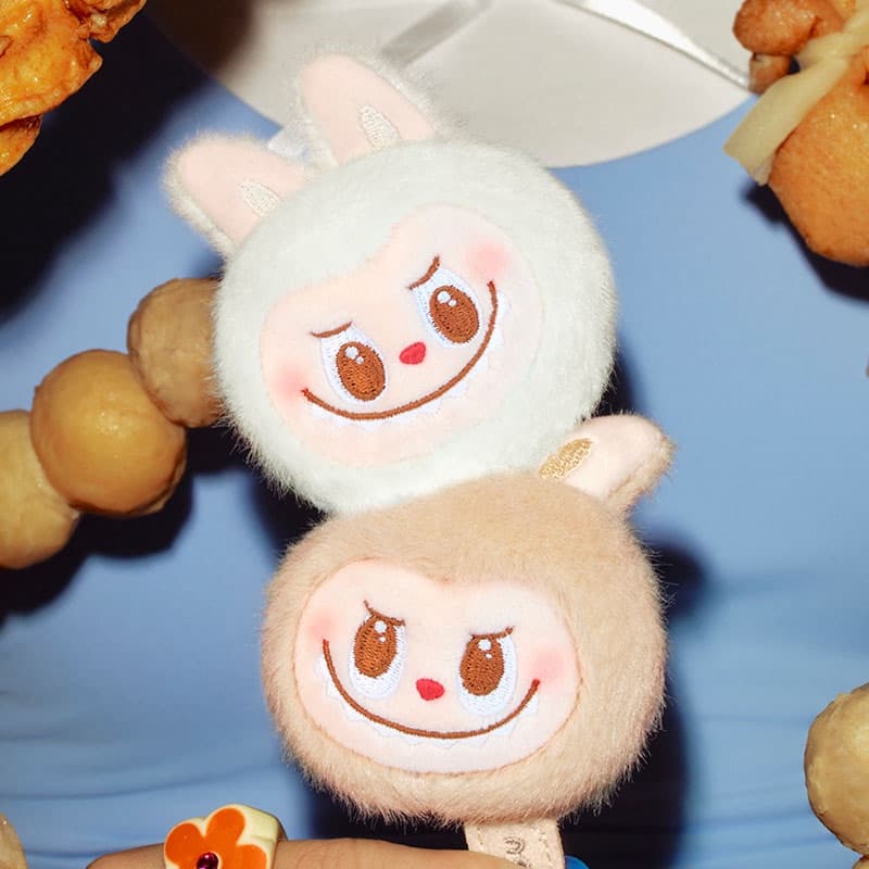 Фигурка POP MART THE MONSTERS LABUBU Wacky Mart Шарики Из Морепродуктов Плюшевая Подвеска Трендовый Мерч - изображение 2
