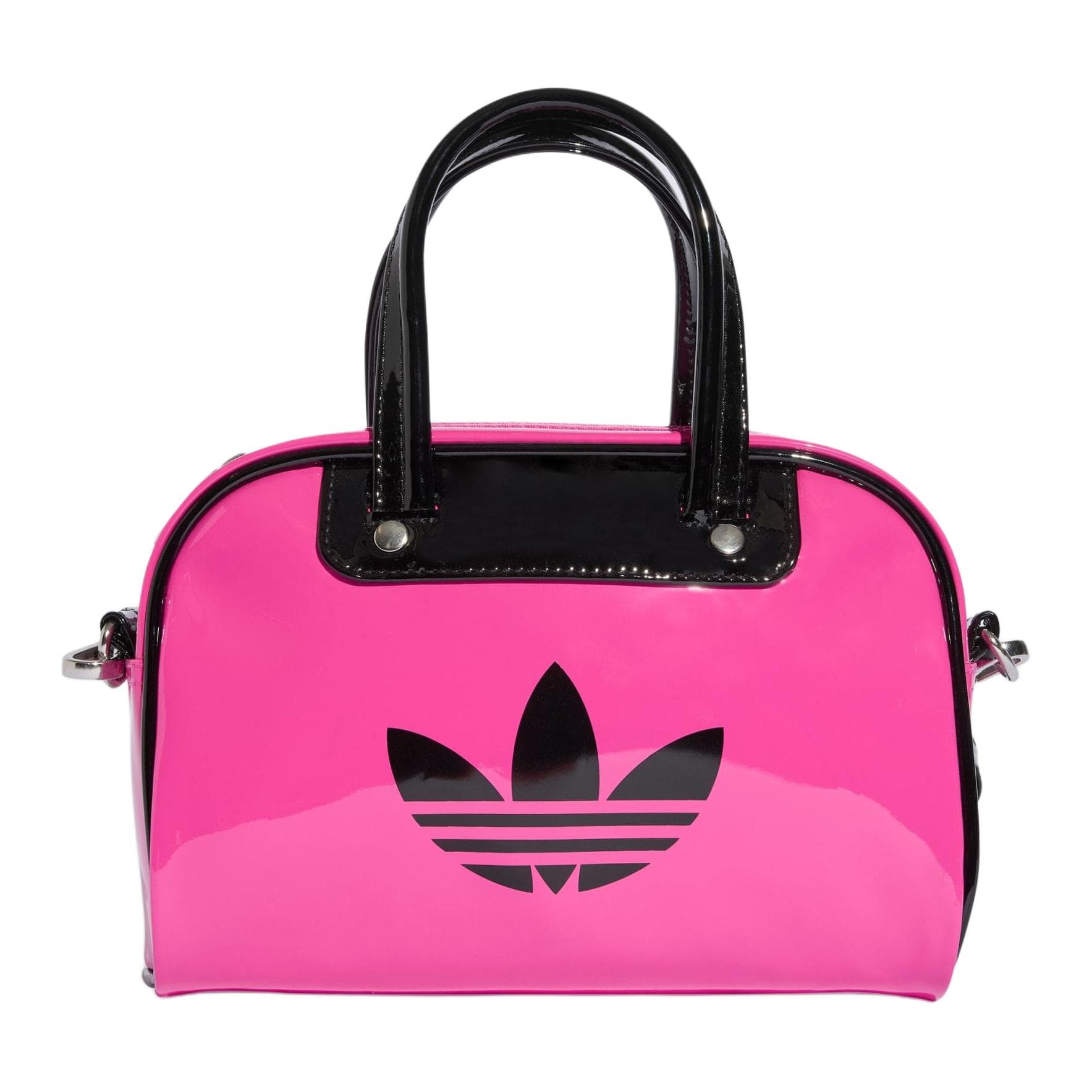 Сумка Adidas Originals Adicolor Полиуретан Bowling Bag Сумка через плечо Mini Version Женский Розовый - изображение 1