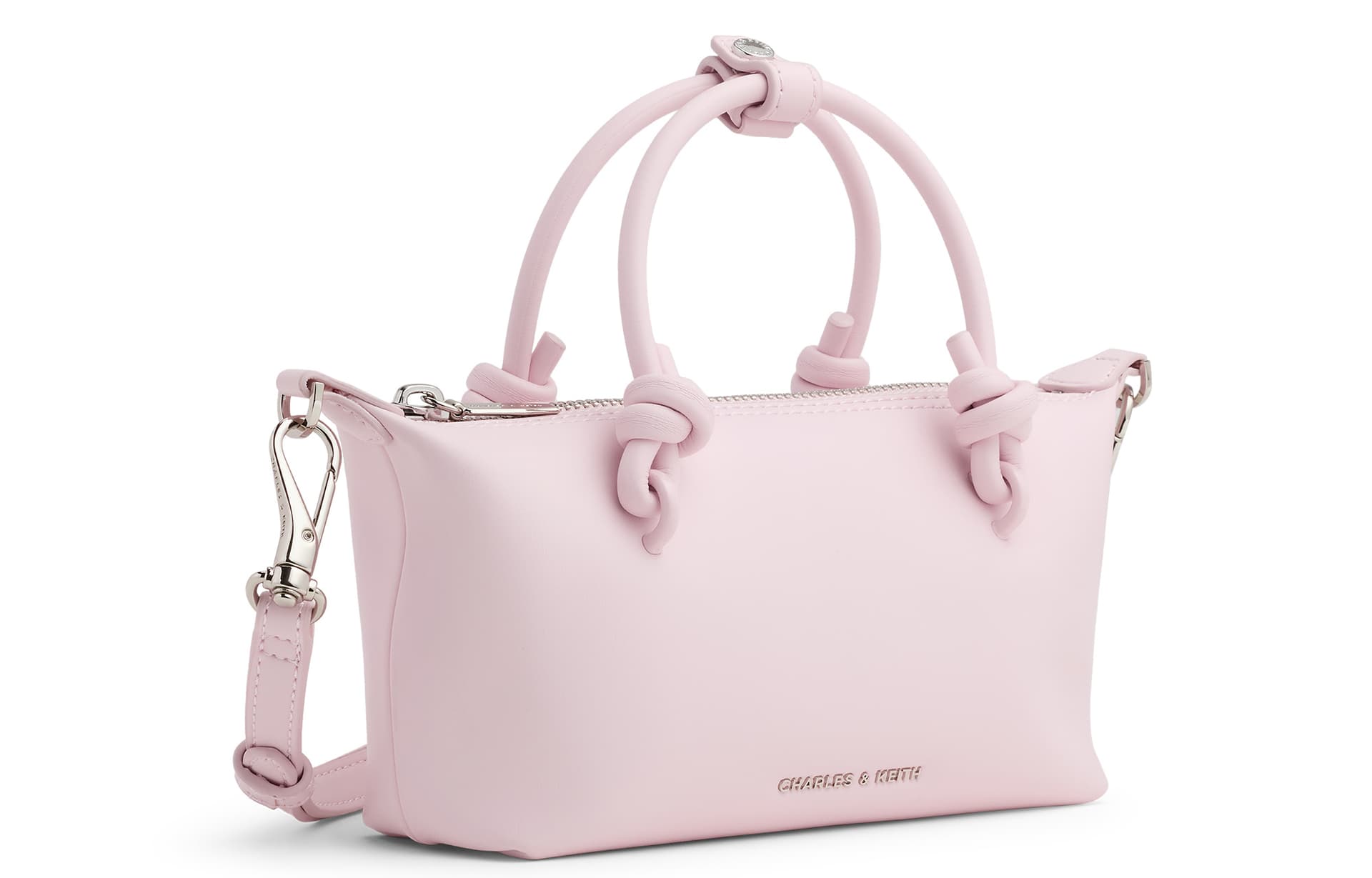 Сумка CHARLES KEITH ПУ (полиуретан) Сумка-пельмень Сумки Маленький Женские Многоцветный - изображение 2
