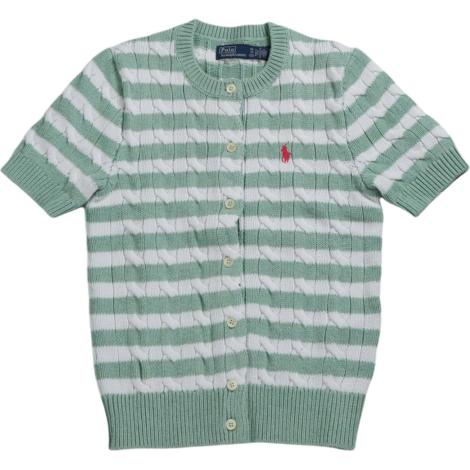 Кофта Polo Ralph Lauren Трикотаж Облегающий Женские Зелёный - изображение 1