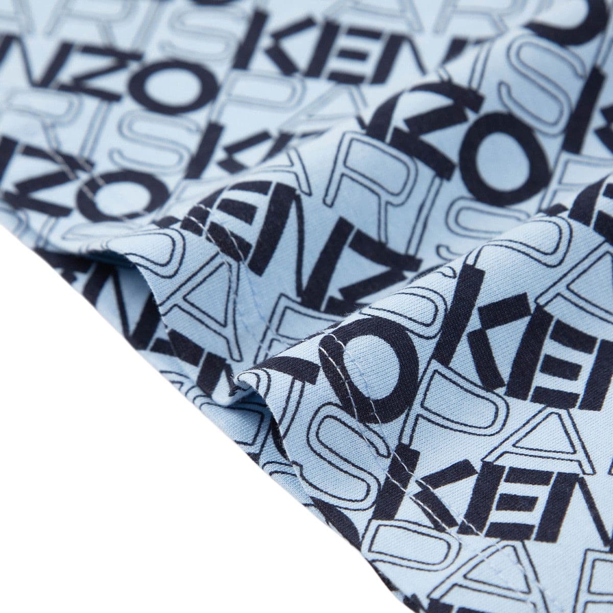 Футболка KENZO T Рубашка SS25 Розово-синяя Детская - изображение 3