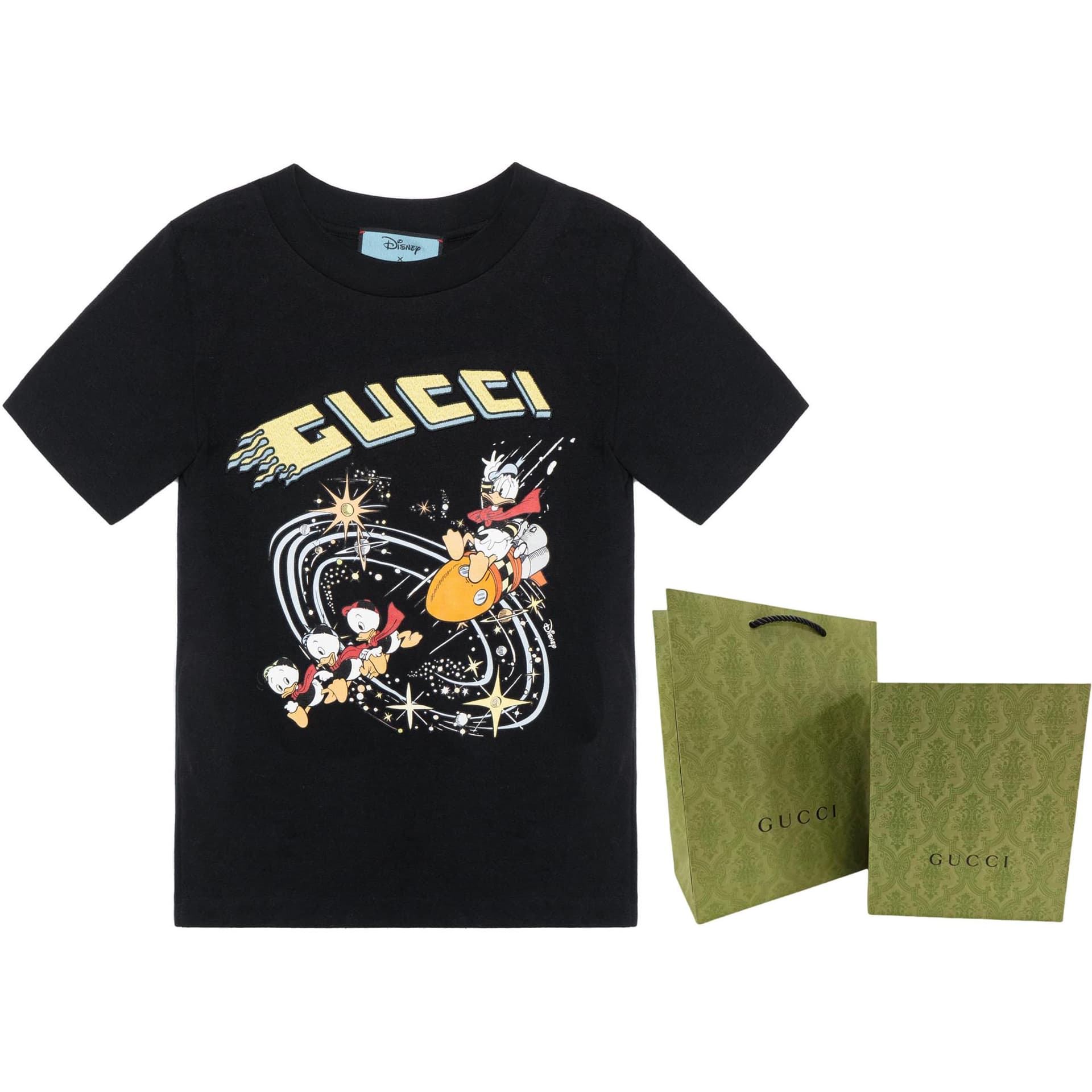 Футболка Gucci x Disney SS21 T-Shirt Black - изображение 5