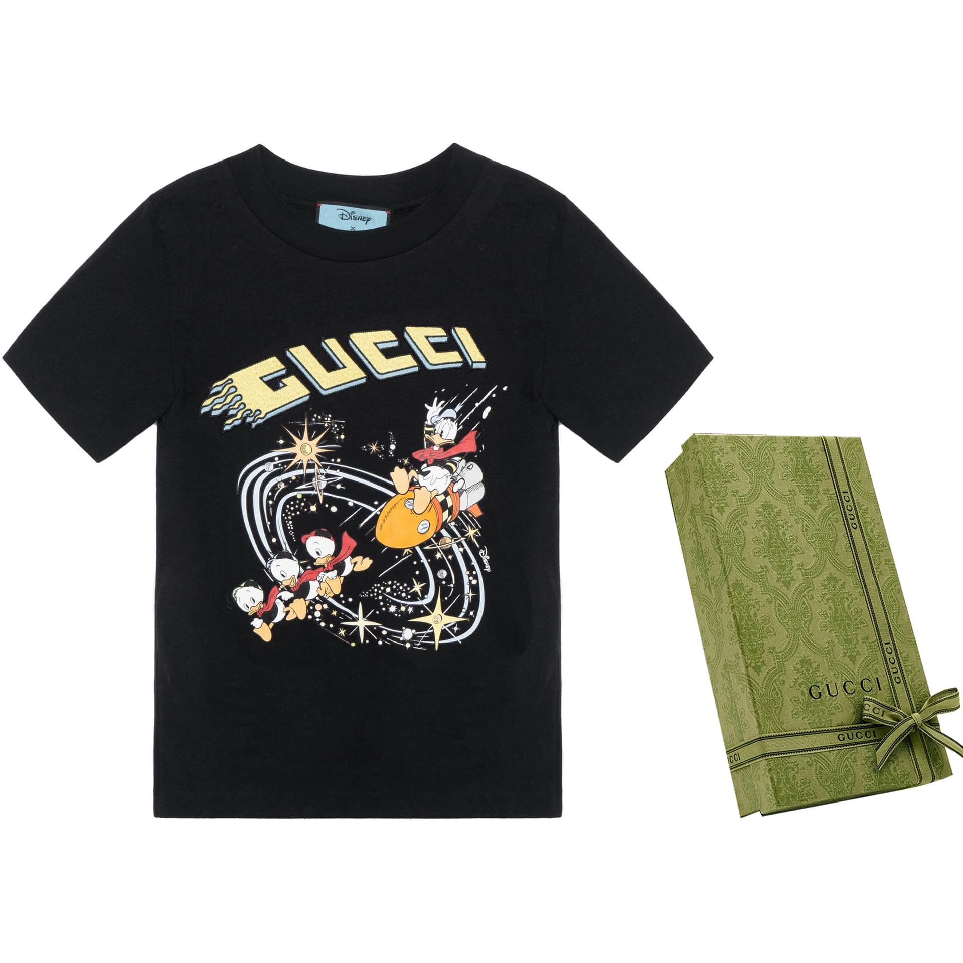 Футболка Gucci x Disney SS21 T-Shirt Black - изображение 4