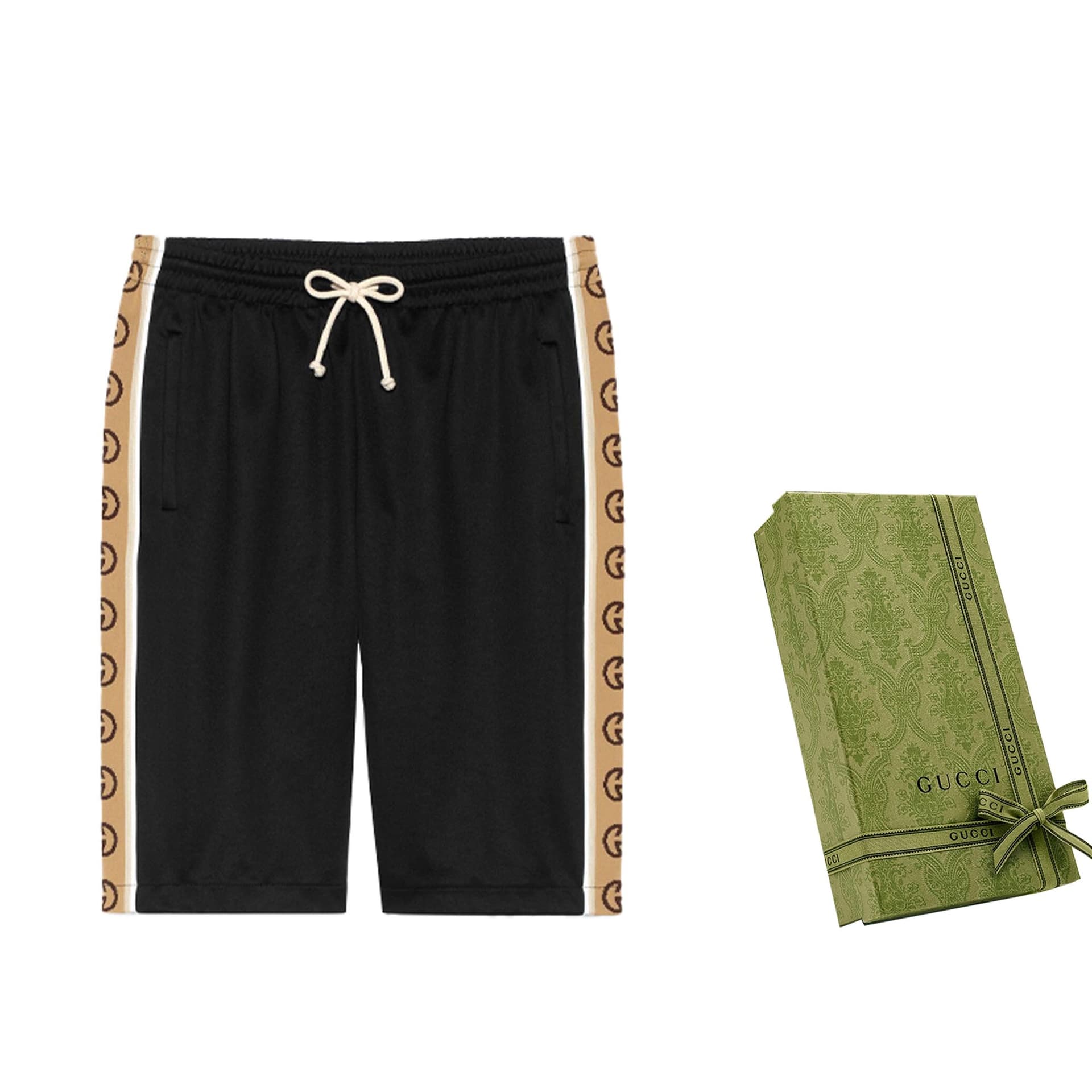Шорты Gucci Shorts Black - изображение 4