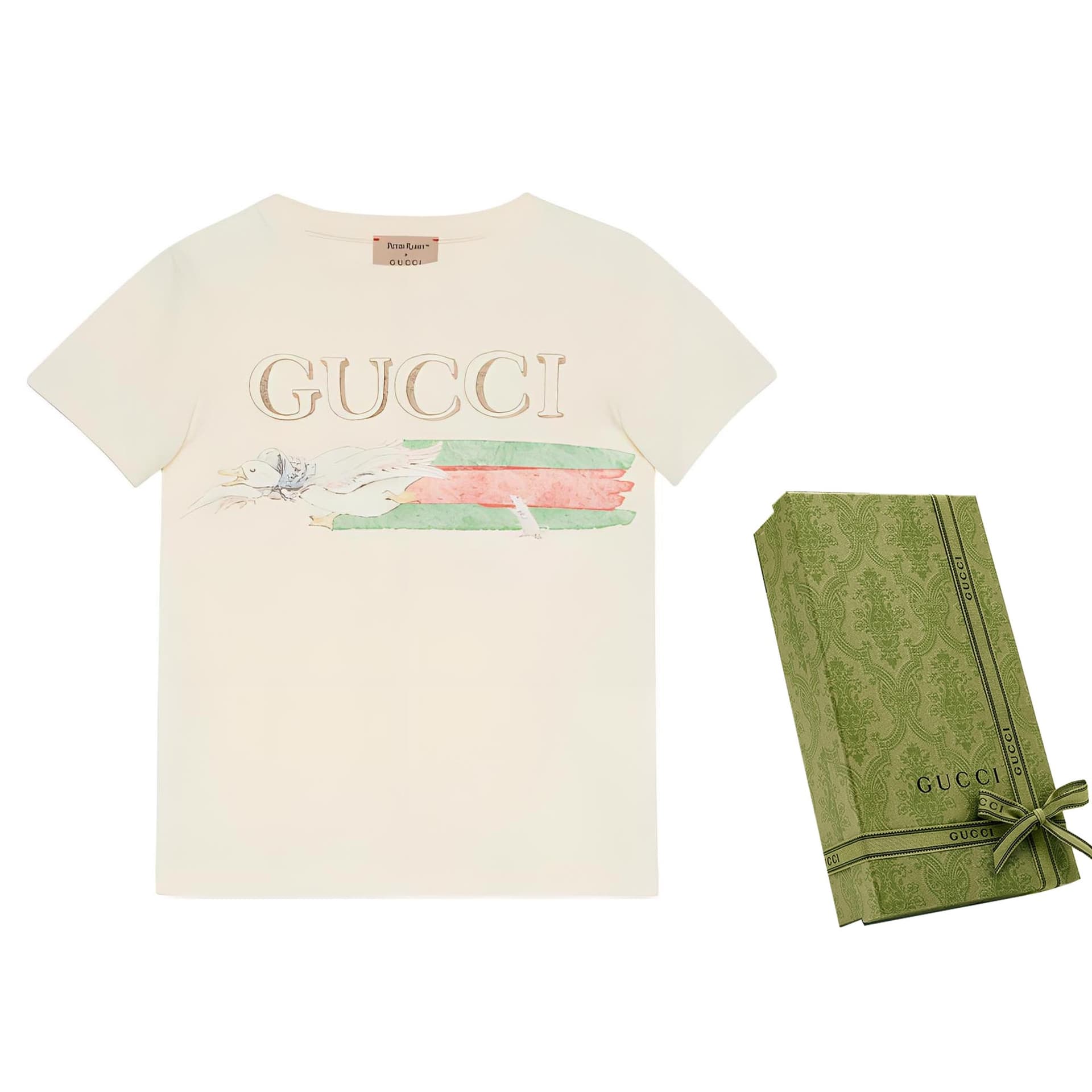 Футболка GUCCI x Peter Rabbit SS24 T-Shirt - изображение 5