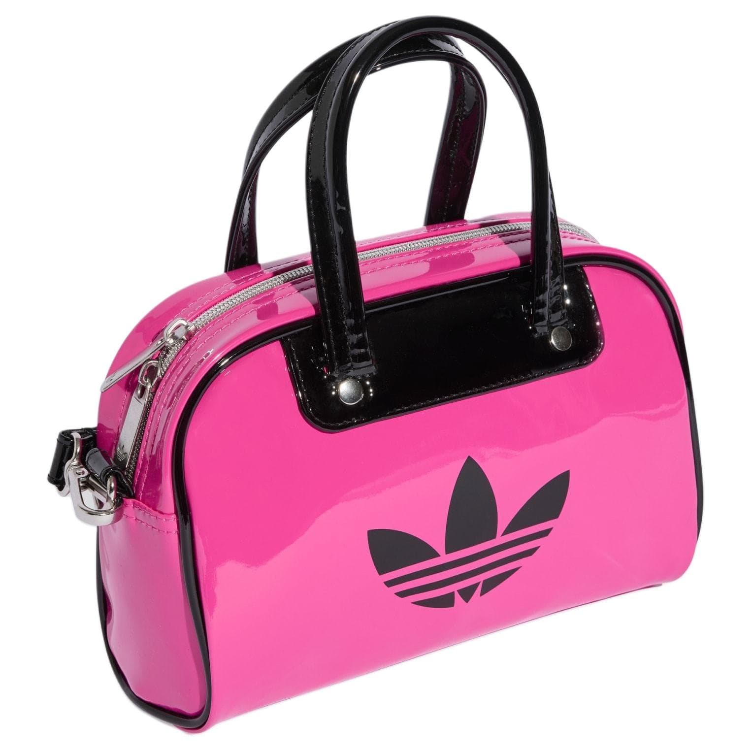 Сумка Adidas Originals Adicolor Полиуретан Bowling Bag Сумка через плечо Mini Version Женский Розовый - изображение 2