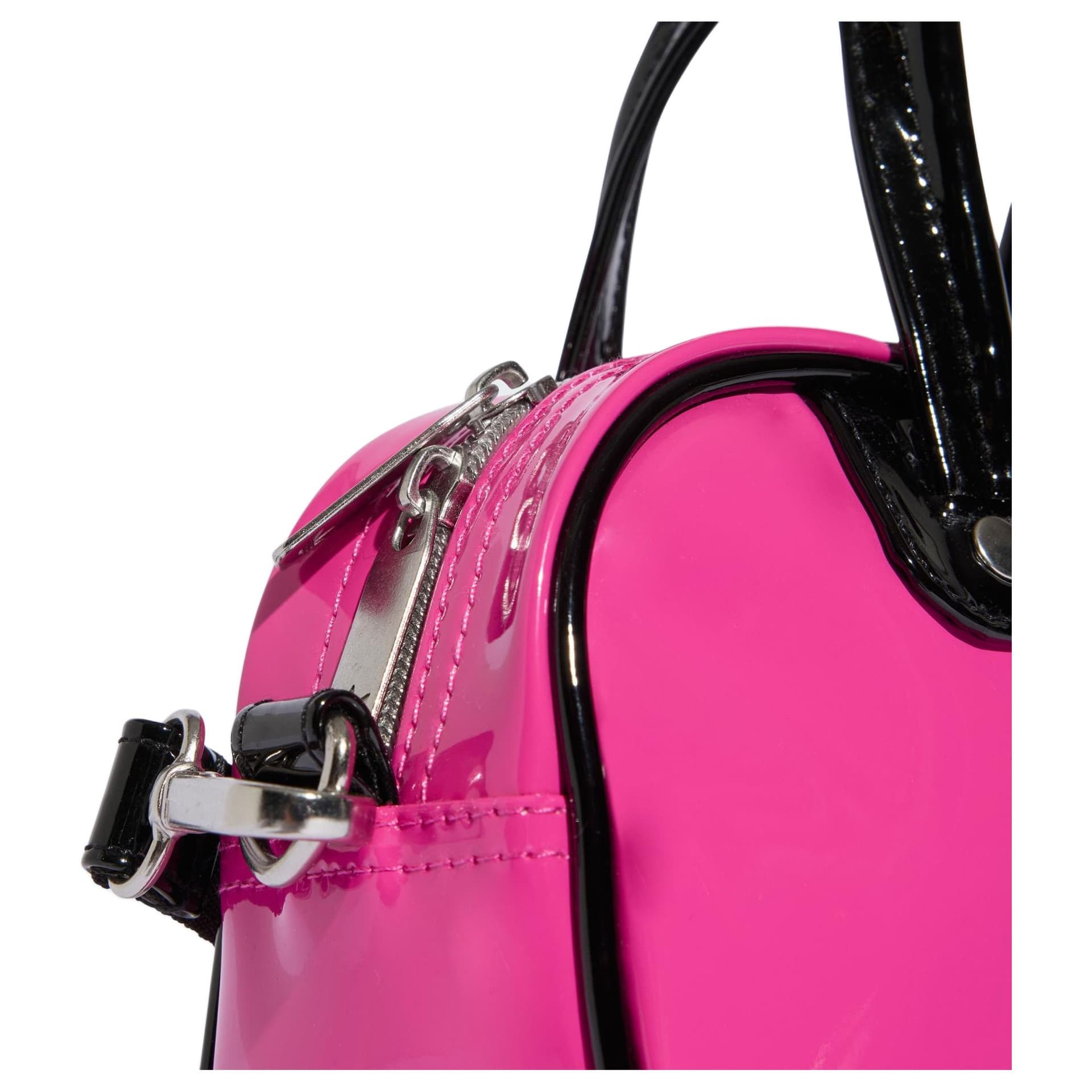 Сумка Adidas Originals Adicolor Полиуретан Bowling Bag Сумка через плечо Mini Version Женский Розовый - изображение 5