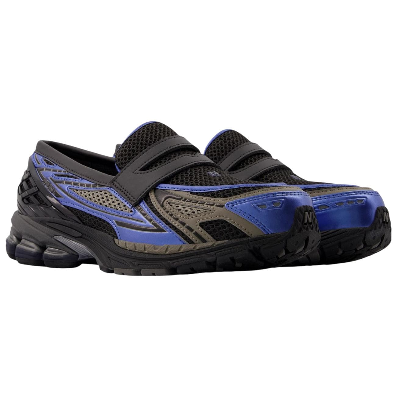 Кроссовки New Balance 1906 Low Топ Лоферы Унисекс Черный Синий - изображение 3