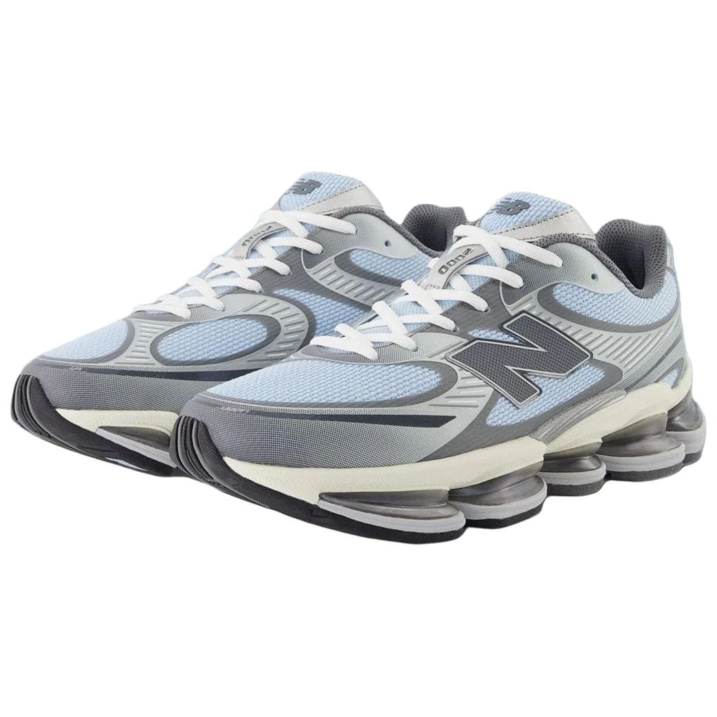 Кроссовки New Balance ABZORB 2000 Устойчивый к истиранию Низкий Топ Повседневная обувь Мужская Синие Серые - изображение 3