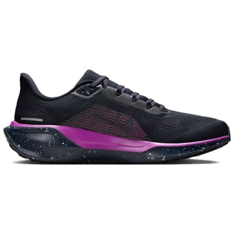 Кроссовки для бега NIKE Pegasus 41 Дышащий Low Топ Повседневные кроссовки для бега Мужской Черно-фиолетовый - изображение 2