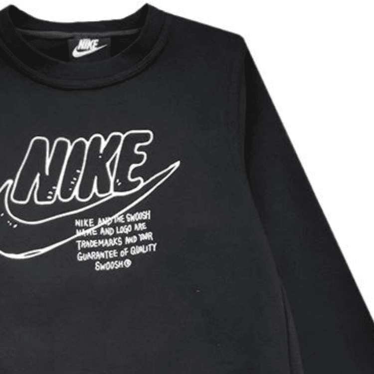 Nike Толстовка для детей черная - изображение 4