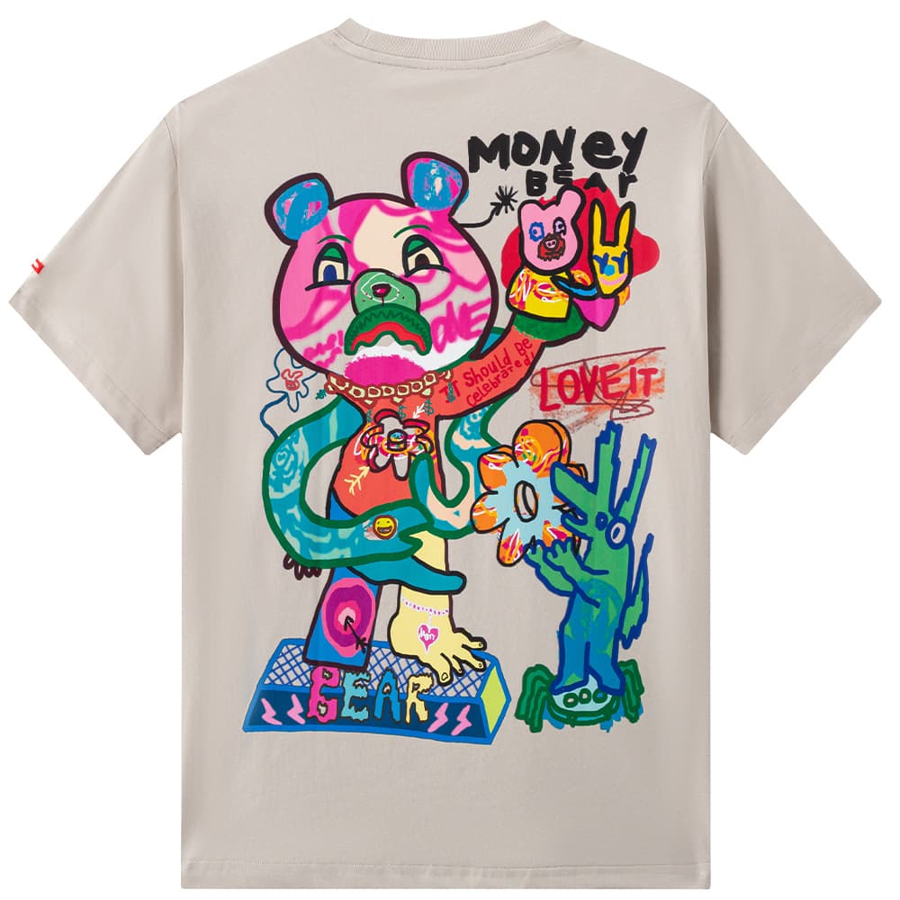 Футболка SPRAYGROUND x YEWANZI T-рубашка унисекс - изображение 4