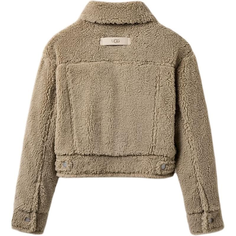 UGG Галечно-серый Женские Бархатные Куртки - изображение 2