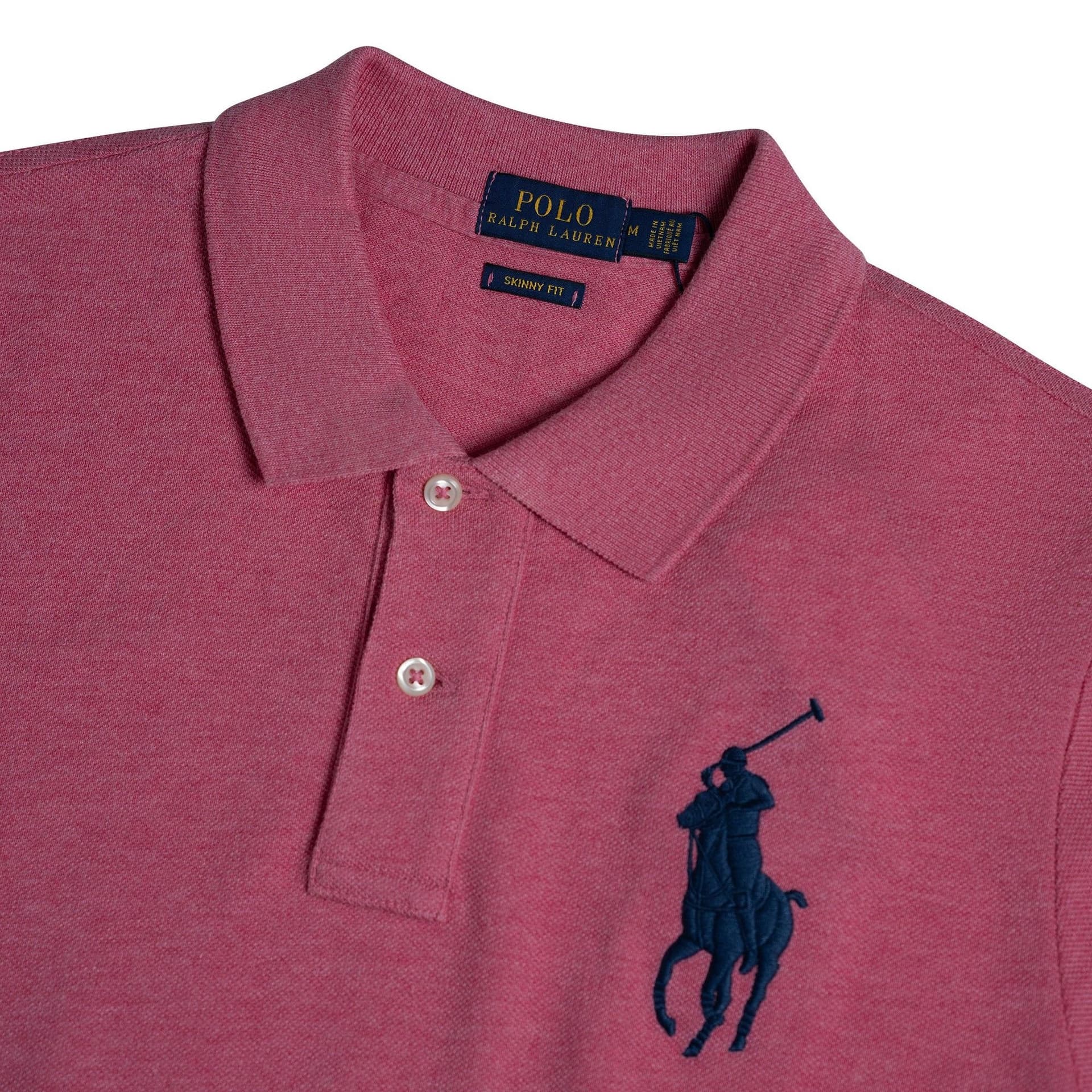 Polo Ralph Lauren Big Pony Поло Облегающее Женское Розовое - изображение 3