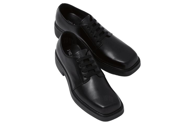 Ботинки Prada Derby Shoes Black - изображение 3