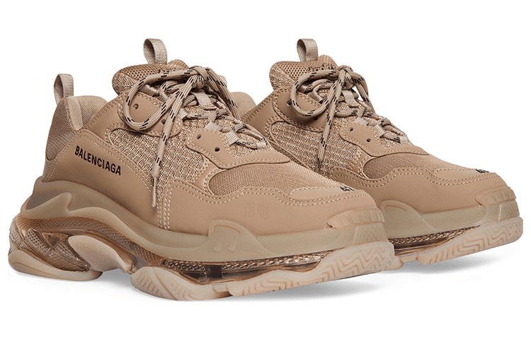 Кроссовки Balenciaga Triple S Brown - изображение 3