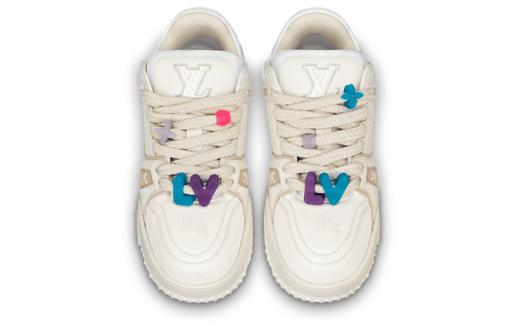 Кроссовки Louis Vuitton Trainer Maxi White - изображение 3
