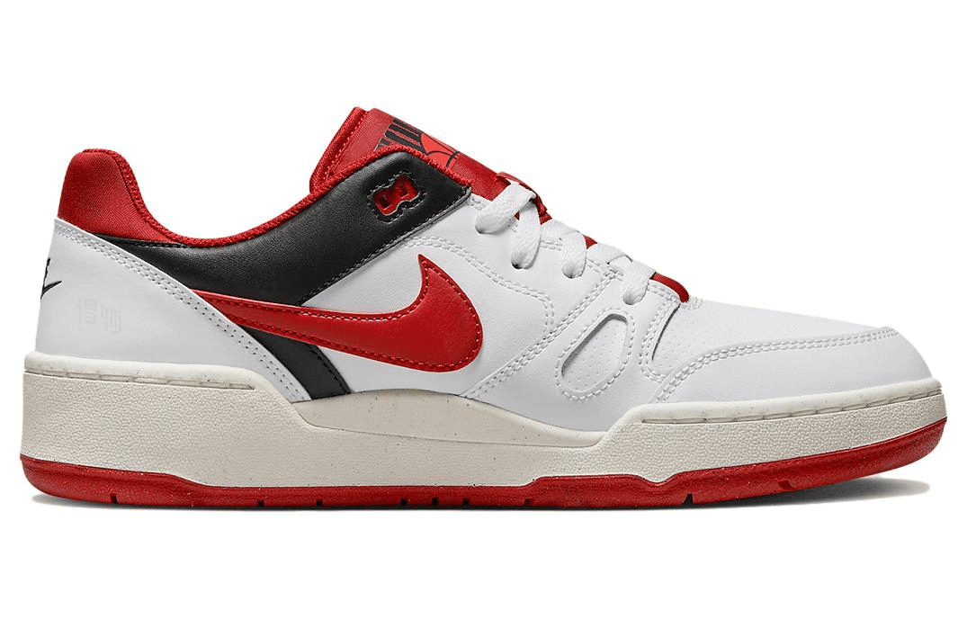 Кроссовки Nike Full Force Low White Red - изображение 2