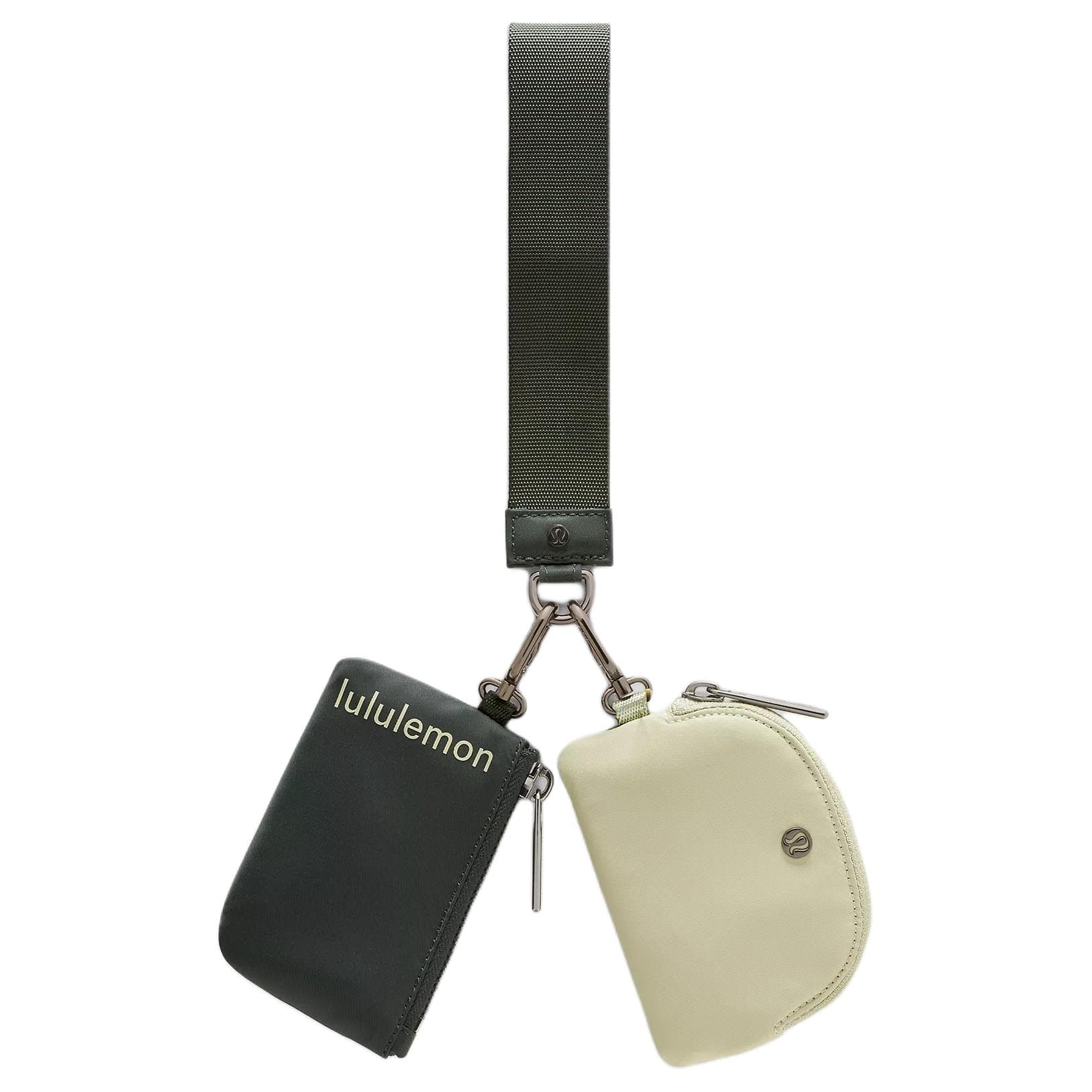 Сумка Lululemon Dual Pouch Нейлоновый Клатч Стандартный (Standard) Женский Тропический Лесной Зеленый и Дыня Зеленый - изображение 1