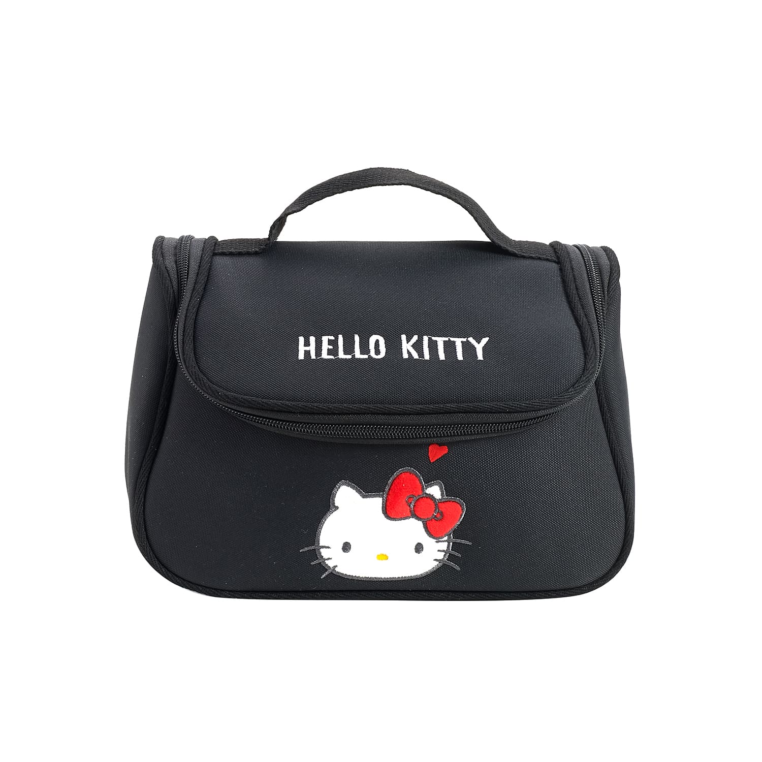 Sanrio Hello Kitty Холст Путешественный Сумка для хранения Женская Черная - изображение 1