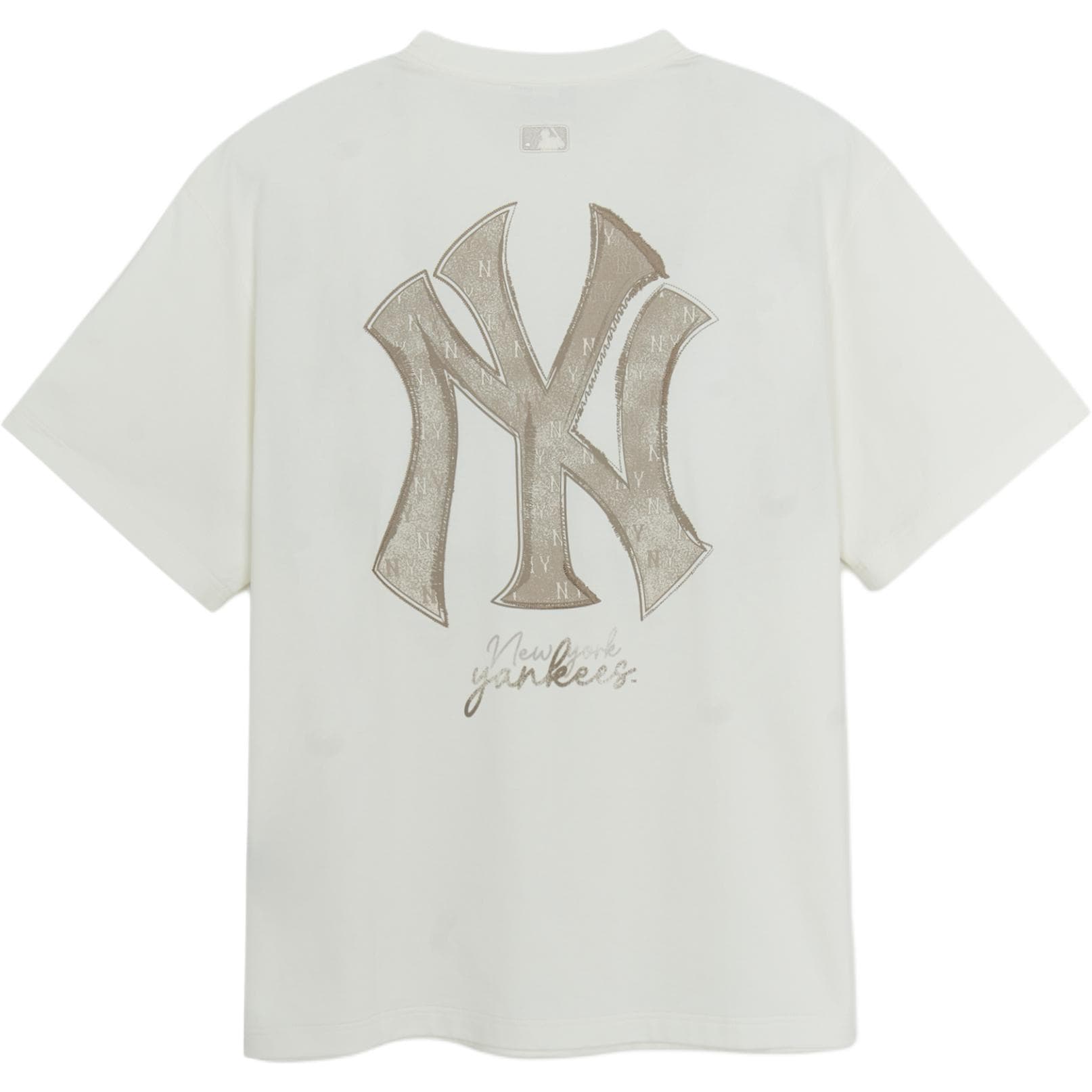 Футболка MLB New York Yankees T-Shirt Мужская Айвори - изображение 1