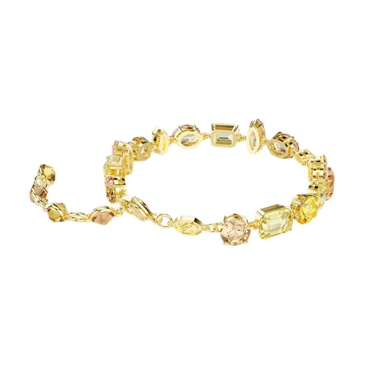 Браслет Swarovski Искусственный кристалл Браслеты Унисекс Желтый - изображение 2